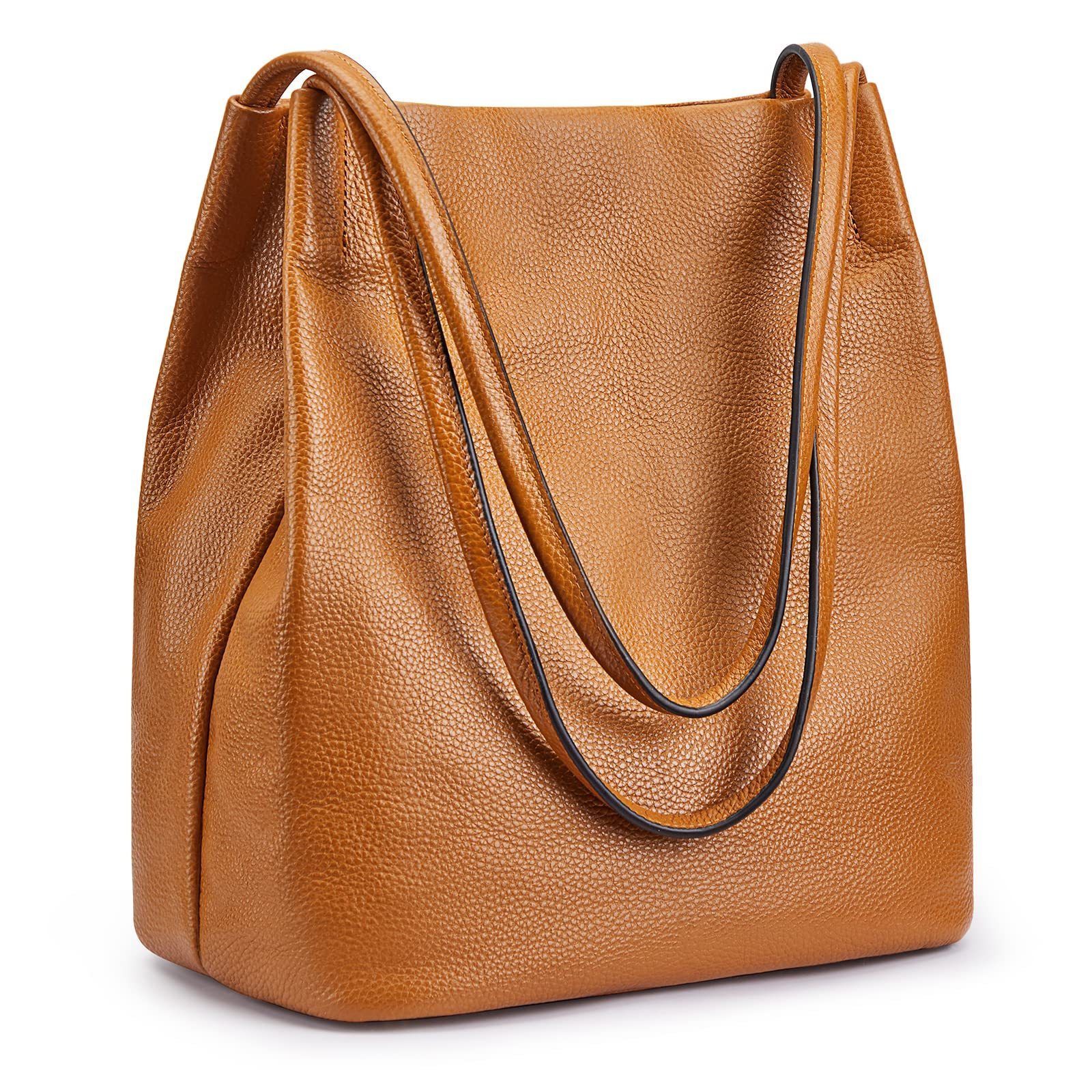 Soft Genuine Leather Totes Shoulder Bag Purses And Handbags With Top